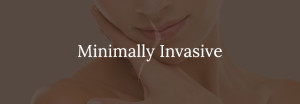 woman with beautiful skin embracing her face