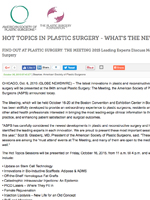 Hot Topics in Plastic Surgery - article thumbnail