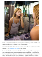 Teens Are Getting Back to School Plastic Surgery - article thumbnail