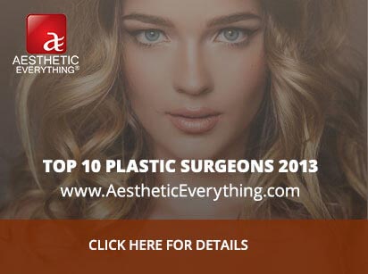 Aesthetic Everything Top 10 Plastic Surgeons 2013 graphic