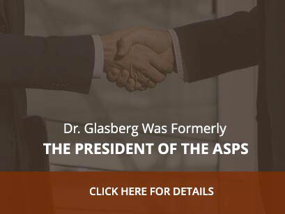 Dr. Glasberg was Formerly the President of the ASPS graphic