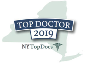 Top Doctor 2019 NYTopDocs badge