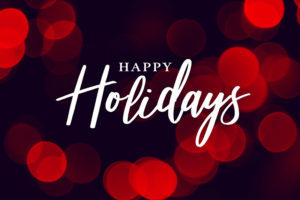 Happy Holidays banner