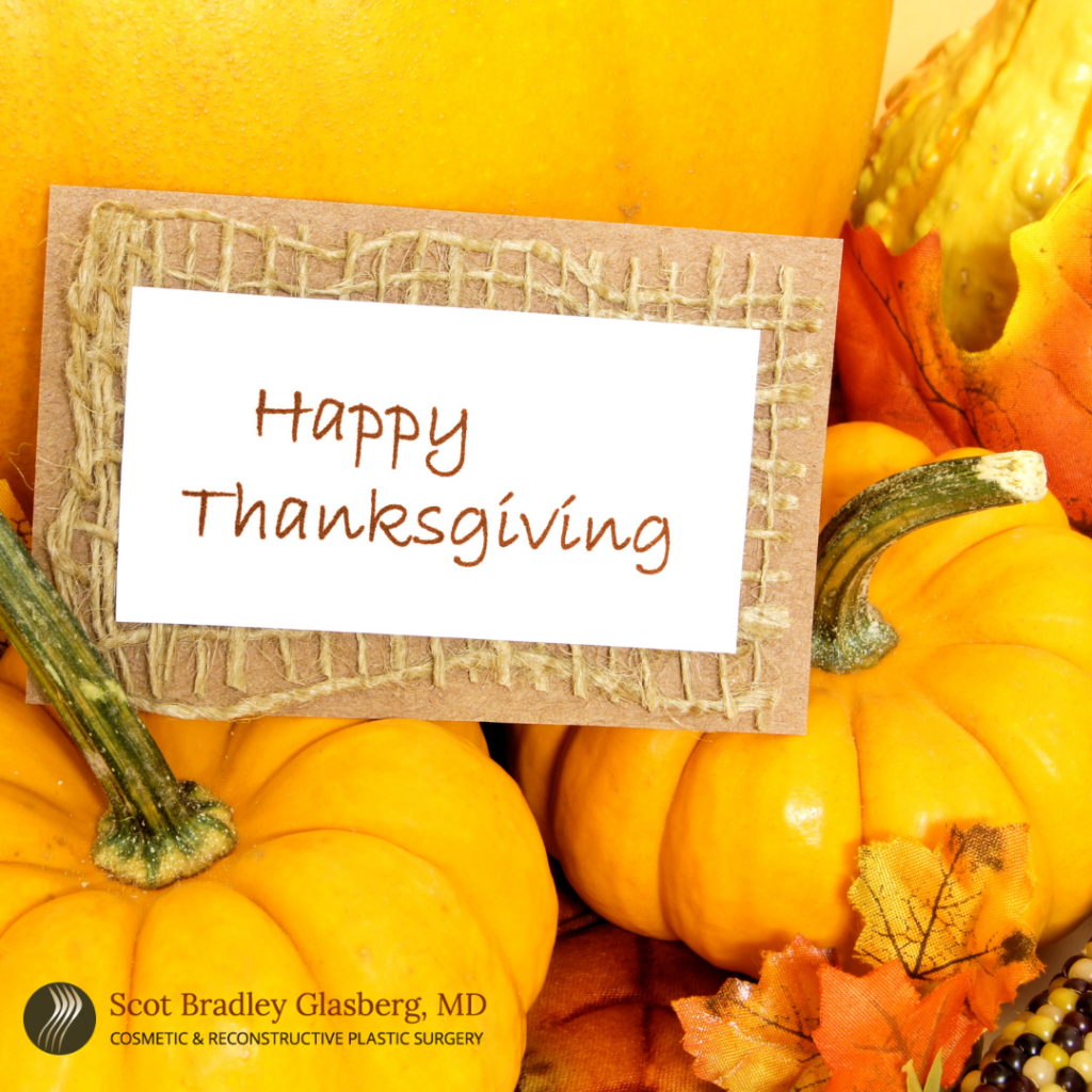 Scot Glasberg, Plastic Surgery, NYC, Thanksgiving